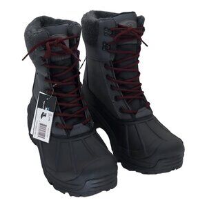 Polar Range Men's Cold Weather Snow Boots Grey Size 12